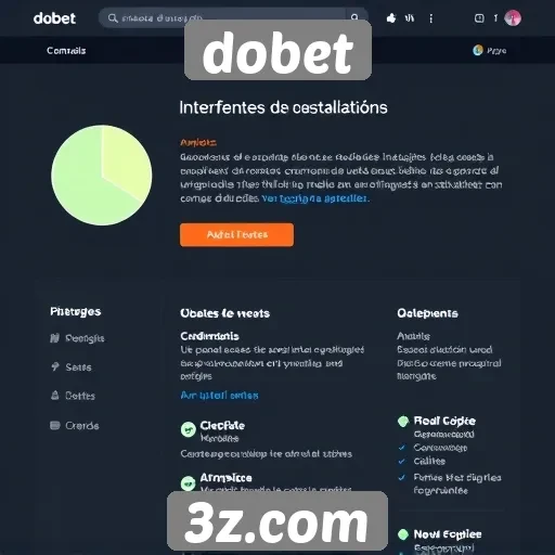 Análise da interface do usuário do site dobet